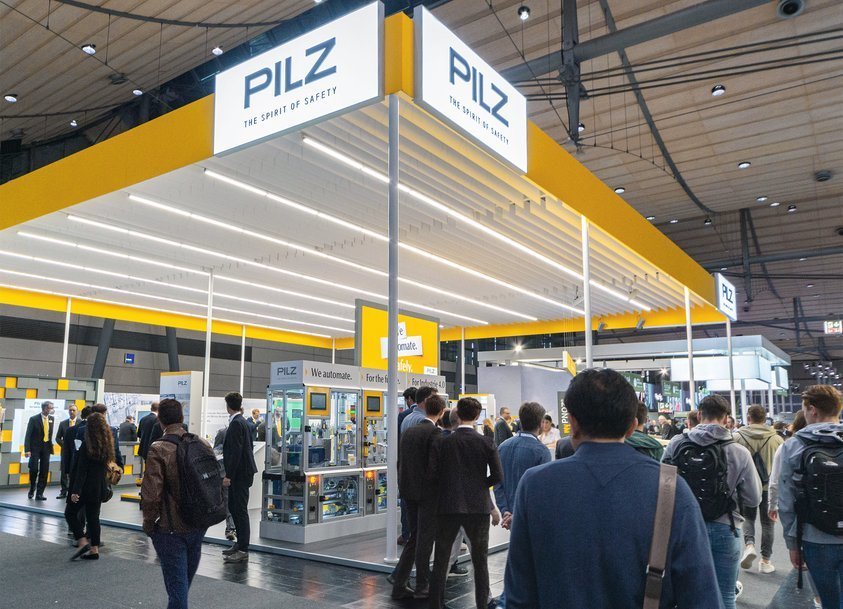 Pilz au salon SPS Smart Production Solutions 2022 (hall 9, stand 370) – des solutions complètes pour les automatismes en matière de sécurité et de sûreté – des automatismes conçus pour aller plus loin!